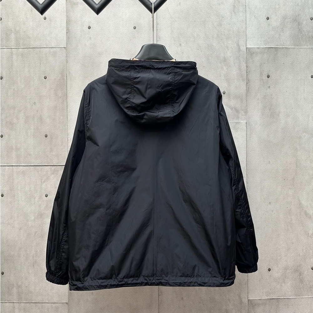 Burberry Reversible Nylon Hooded Sweatshirt - Picture 6 of 7